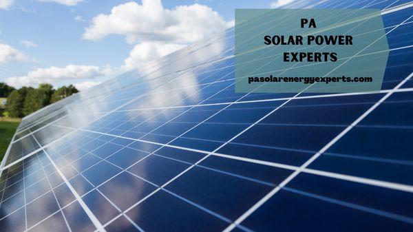 PA Solar Power experts