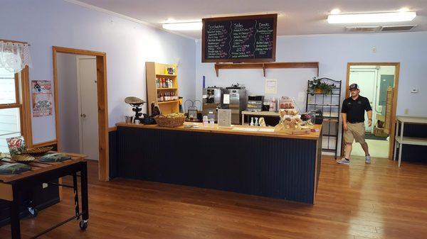 Sandwich Counter Inside Shop