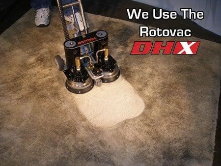 We utilize the industry's newest most innovative carpet cleaning equipment called the ROTOVAC RESTORATION SYSTEM.