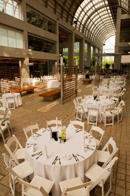 WEDDING RECEPTION AT COLONNADE ATRIUM