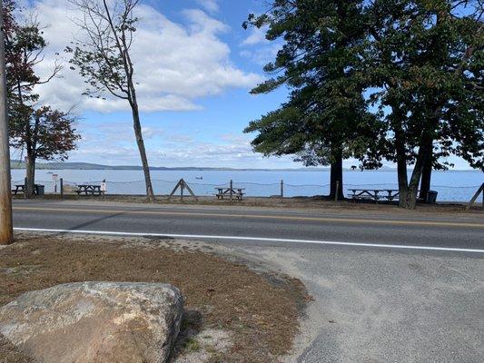 View of Sebago Lake