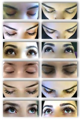 EYELASH EXTENSIONS before & after by HIROKO HONDA