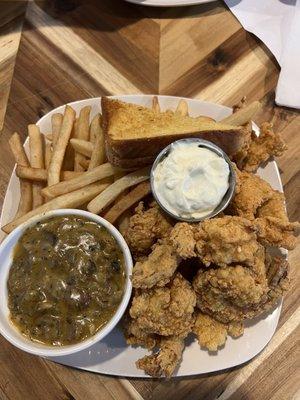 Combo shrimp and catfish (yummy etouffee)