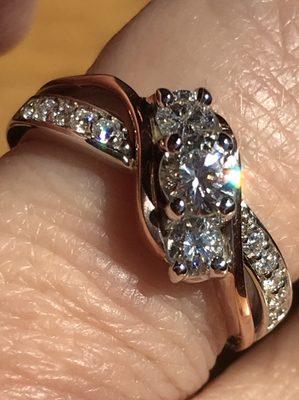 Beautiful custom designed ring