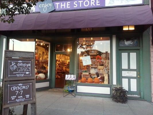 Our Store-Front on Main Street...