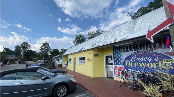 Caseys Fireworks is Open ALL Year since 1949