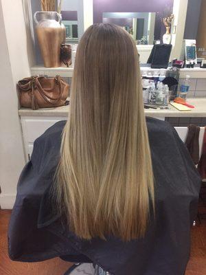 We offer a variety of hair services : color, cut, foil, balayage, hair painting, fashion color, ombre, and more!