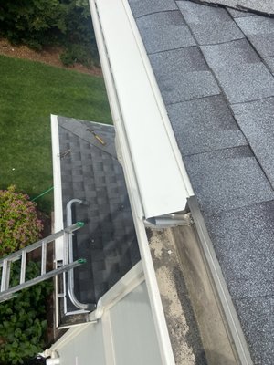 Our "lifetime warrant" gutter protection