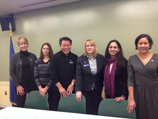 Domestic and sexual violence panel hosted by Barnard Club CT with APA Senator Tony Hwang, State Representative Laura Devlin, ...