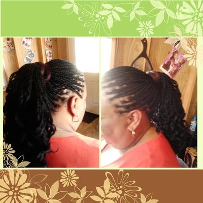 Small box braids