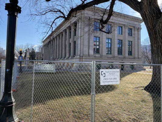 Municipality fencing.