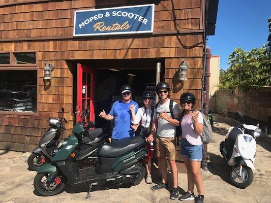 Maui Moped and Scooter rentals