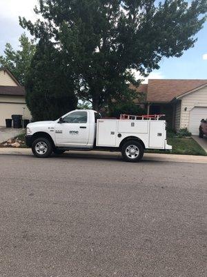 Inconsiderate rude racist workers. Our neighbor works for this company and has been nothing but problems notice how he intentionally parked