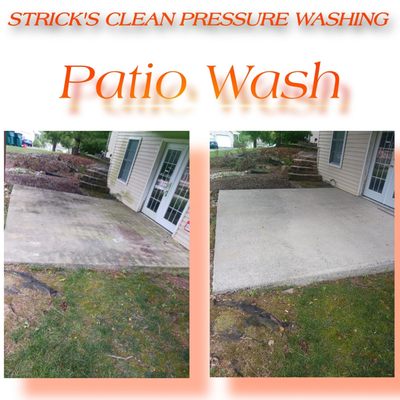 PATIO CLEANING WASH