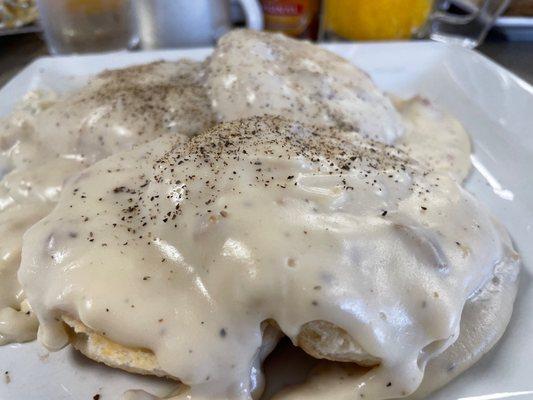 Biscuits and gravy