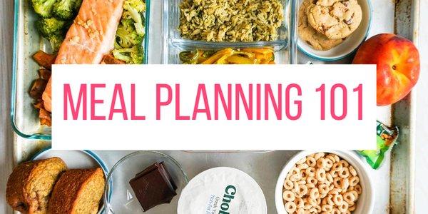 Individualized Meal Plans for YOU and your Family