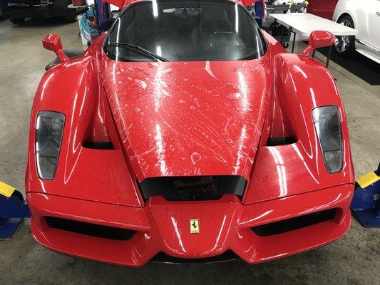 Ferrari Enzo full body paint protection Suntek ultra