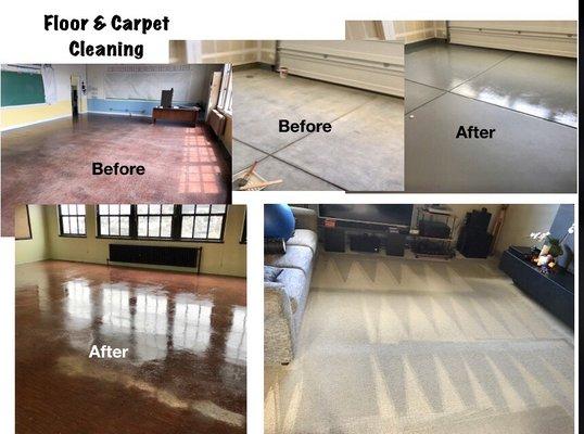 Floor and Carpet cleaning