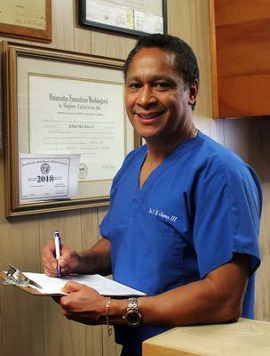 Dr. Clifford Jones, DDS. We welcome new patients and accept most insurance plans.