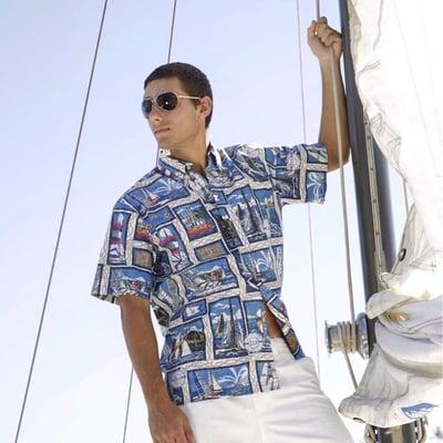 Official Reyn Spooner X Transpacific Yacht race Aloha apparel. We are the proud sponsor for Transpac 2015. #alohashirt #mensfashion