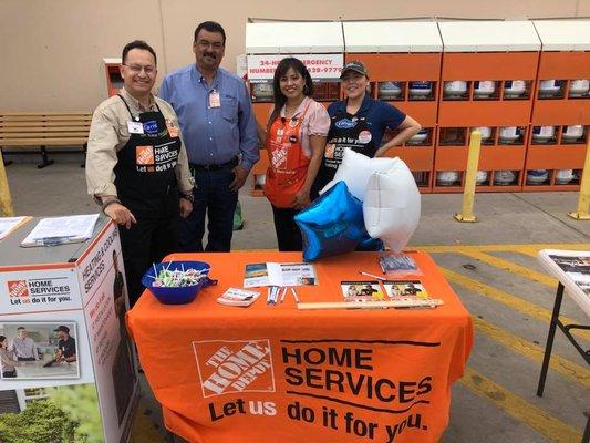 We are the official HVAC Service Providers for Home Depot