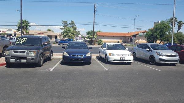 Just a few of the cars they have.