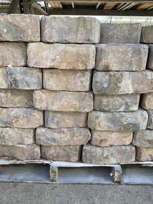 We have a large inventory of select pavers to choose from for your next retaining wall!