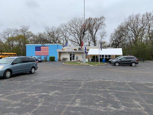 American Legion Post 964 - side view.