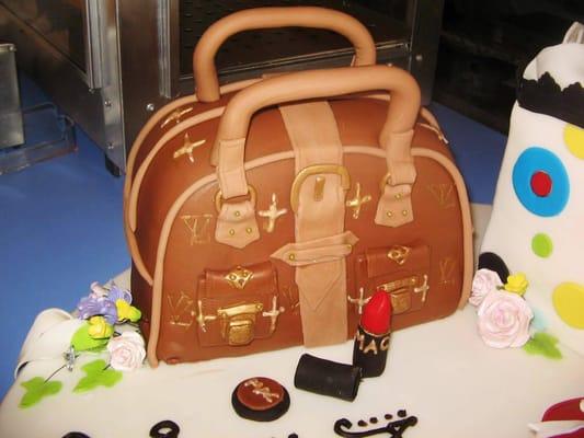 Louis Vuitton Handbag Cake