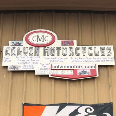 Colvin motorcycles  CMC Performance Works C.R.E. Racing 906 N Ann Arbor okc ok  73127 405 946 6133 www.colvinmotors.com