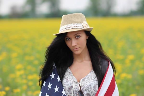 4th of July Themed Photoshoot