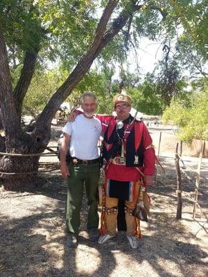 Ranger Bruce W. And a the best-dressed man at the 2014 event