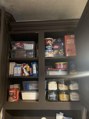 Cabinet organizing