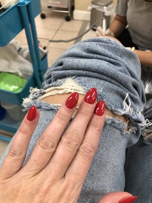 Terrible nail job