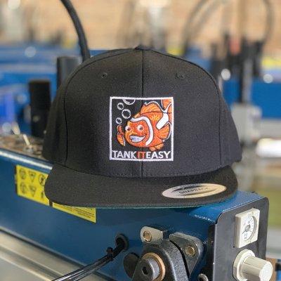 Custom Embroidered Snapback for Tank It Easy