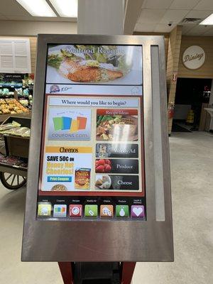 Interactive kiosk