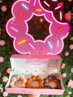 Funnel Cake, Churro, Black Sesame (Preset as part of Grand Opening Special, Buy 6 Get 3 Free)