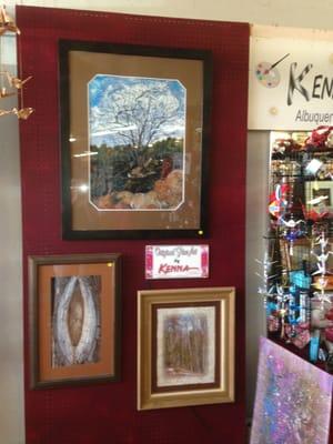 A small example of original paintings by Kenna Gallegos of Kenna Kreations