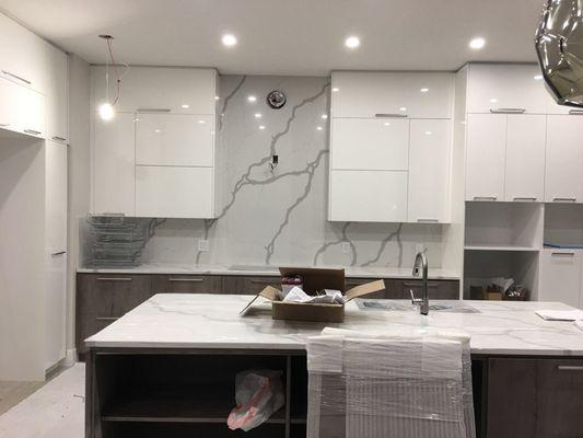 Renovation kitchen