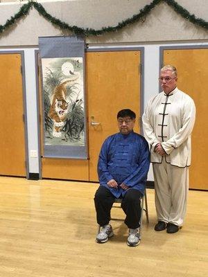 Formal Baishi discipleship under Master Zhang, 2017