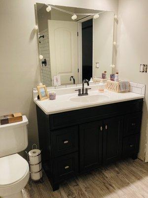 Client bathroom