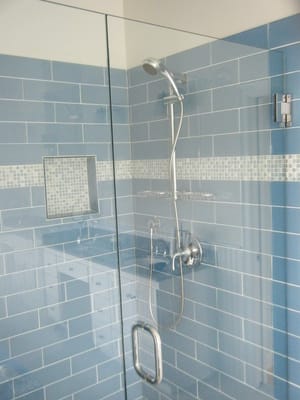 Custom Shower enclosure on Plum Island