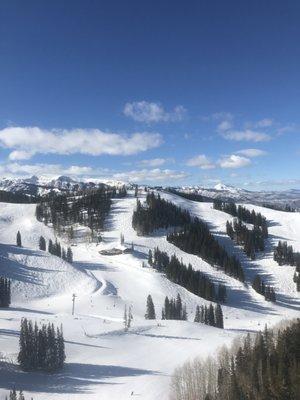 And you are blocks away from the slopes, so also ski in bank out!