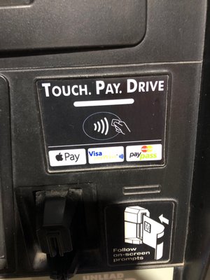 Apple Pay accepted at the pump