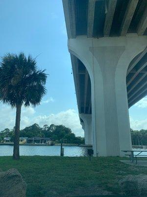 Under the bridge