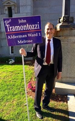 Alderman John Tramontozzi Esq. at the beginning of his sixth term in office