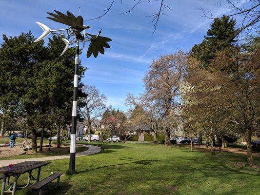 Beautiful first day of April at the park. No foolin'.