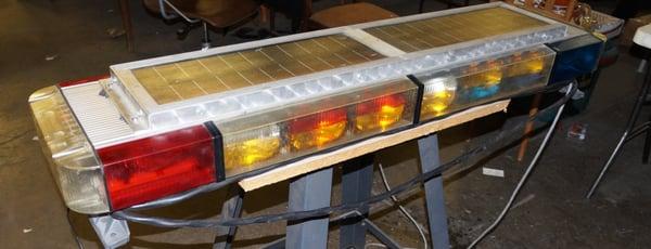 Automotive  Solar Security Light Bar