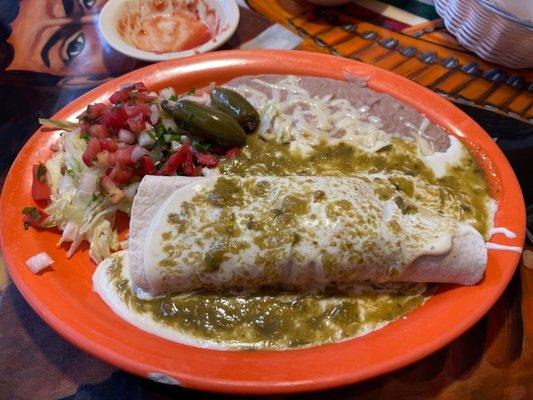 Burrito Azteca Lunch Specialty