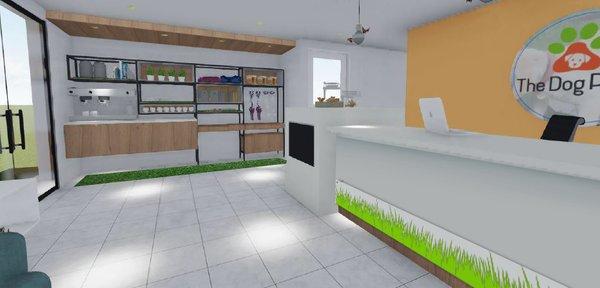 Concept of front desk